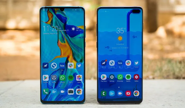 مقایسه گلکسی S10 سامسونگ با P30 هوآوی
